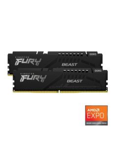 Kingston Fury Beast 32 GB (16 GB x2) DDR5 5600 MT/s DIMM non ECC - KF556C36BBEK2-32