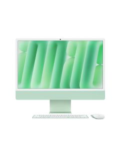 APPLE PC All In One - da 24 pollici con chip Apple M4 24GB, SSD da 512GB - Verde  - MD2Q4T/A 