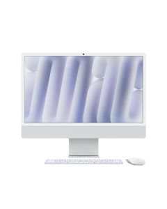 APPLE PC All In One - da 24 pollici con display Retina 4.5K: Apple M4 16GB, SSD da 256GB - Argento  - MWUU3T/A 