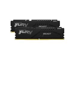 Kingston Memoria - 16GB (2x8GB) DDR5 5600MT/s CL40 FURY Beast Black XMP