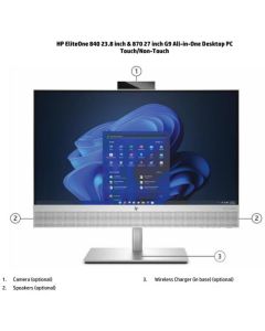 HP PC All In One - EliteOne 840 G9 AiO 24 Non Touch Ram16gb Intel core i5  - 99A46ET 