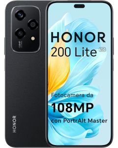 Honor 200 Lite 8GB / 256GB - Midnight Black - EUROPA [NO BRAND]