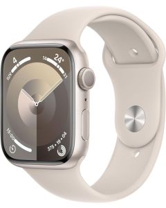 Apple Watch Series 9 (2023) 45mm Aluminium with Sport Band S/M - Starlight - EUROPA [NO-BRAND]